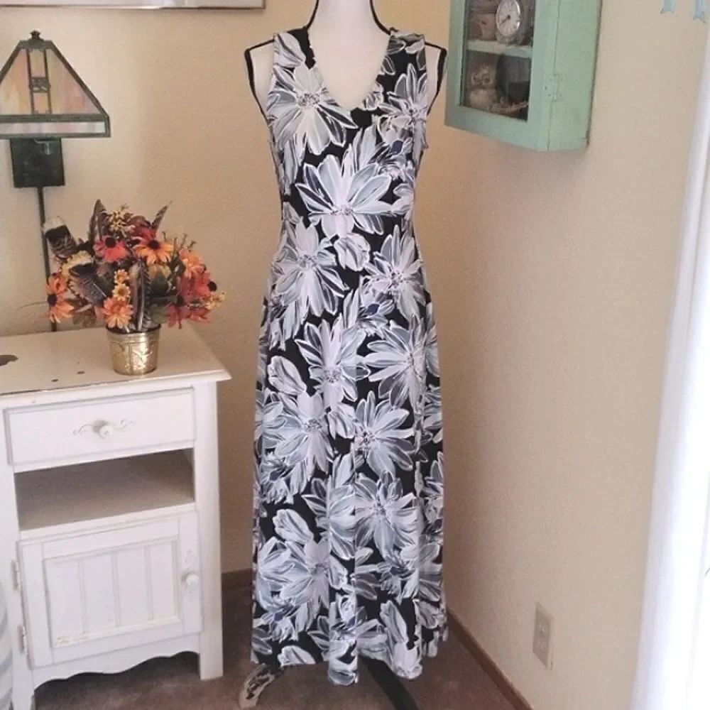 Talbots Floral Maxi Dress